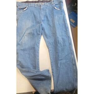 Wrangler Jeans Men's 44x29 Blue Workwear Denim Work‎ Outdoor